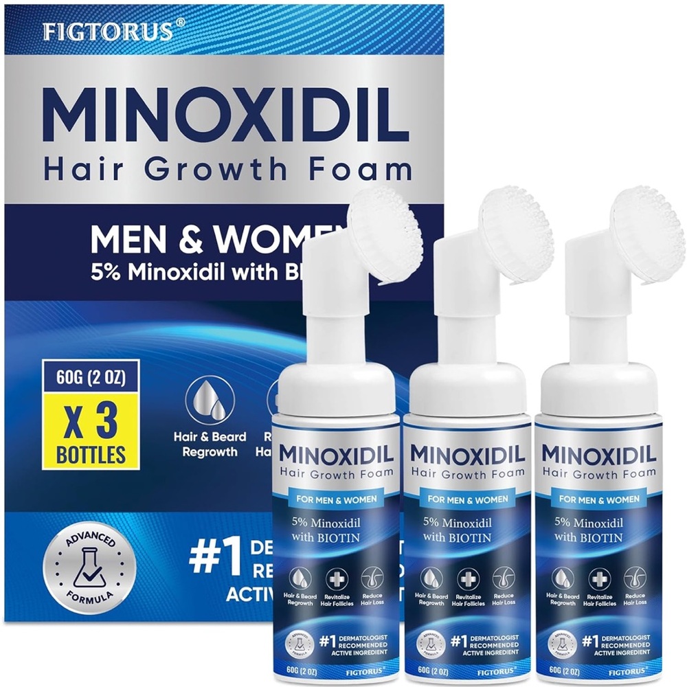 Minoxidil Hair Growth Foam for Men & Women